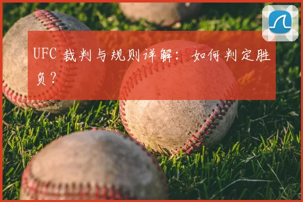 UFC 裁判与规则详解:如何判定胜负?
